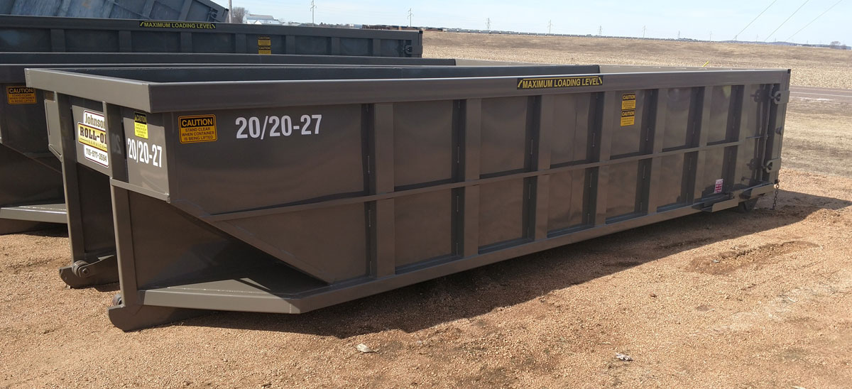 20-yard Roll-off Dumpster