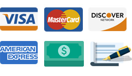 Payment options available